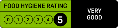 Food Hygiene Rating 5 — Two Beaches B&B Paignton